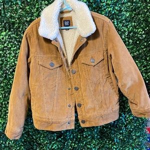 Gap Corduroy Jacket with sterling inside